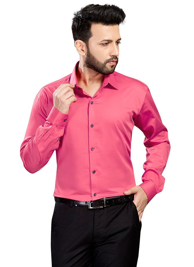 Outluk 1427 Office Wear Cotton Satin Mens Shirt Collection 